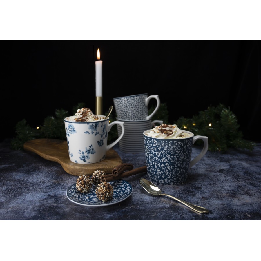 Кофейная пара эспрессо LAURA ASHLEY Candy Stripe, 90мл